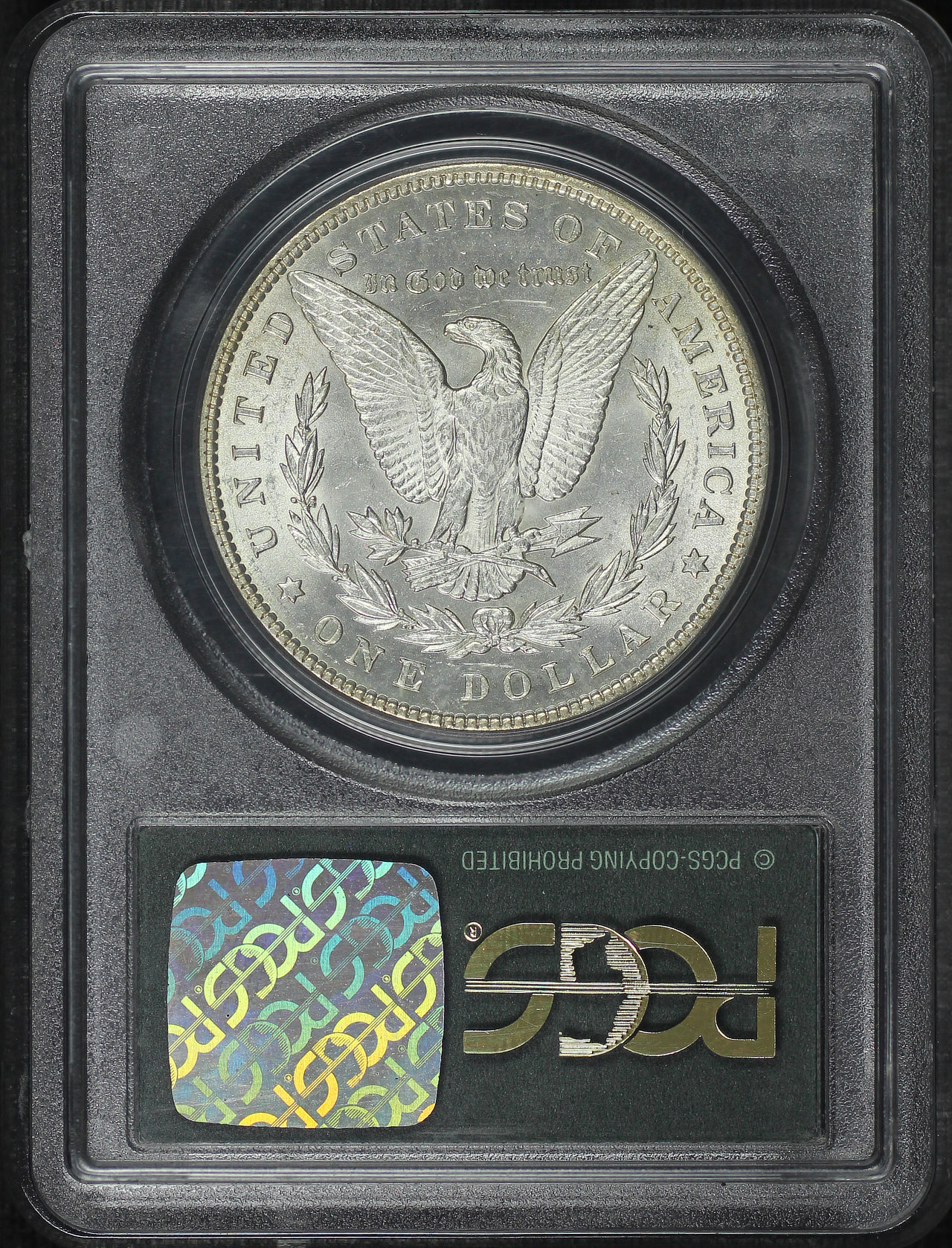 Reverse of this 1893 Morgan Dollar PCGS MS-61 Old Green Holder
