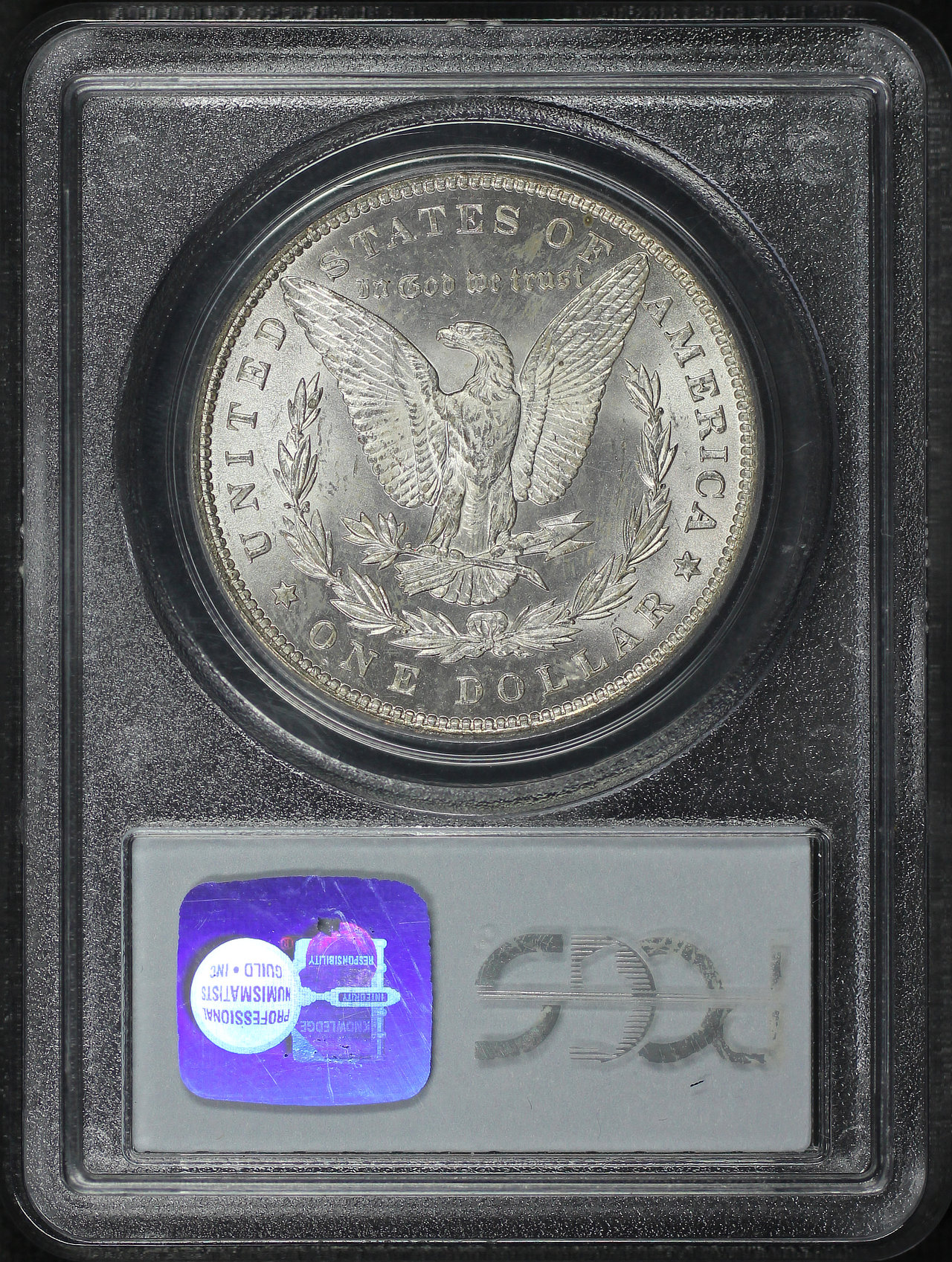 Reverse of this 1893 Morgan Dollar PCGS MS-62