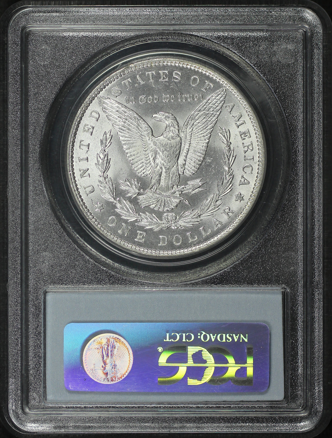 Reverse of this 1893 Morgan Dollar PCGS MS-62