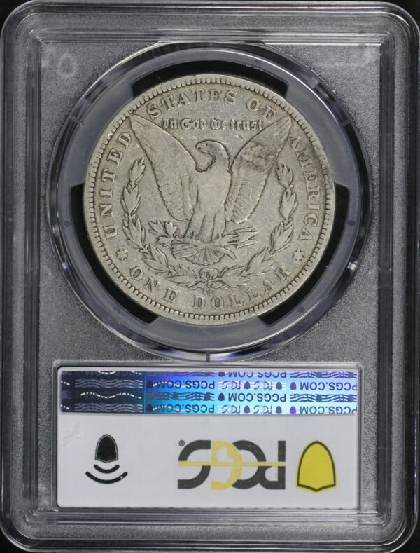 Reverse of this 1893-CC Morgan Dollar PCGS VG-08