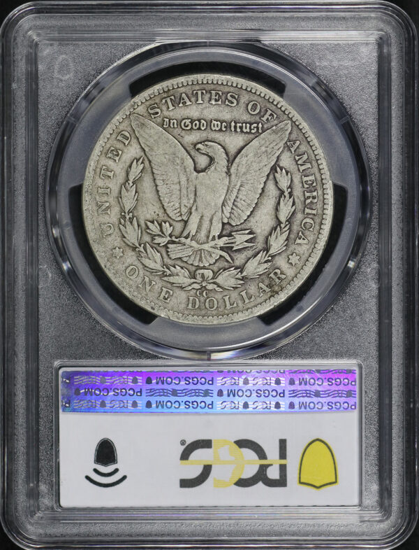 Reverse of this 1893-CC Morgan Dollar PCGS VG-08