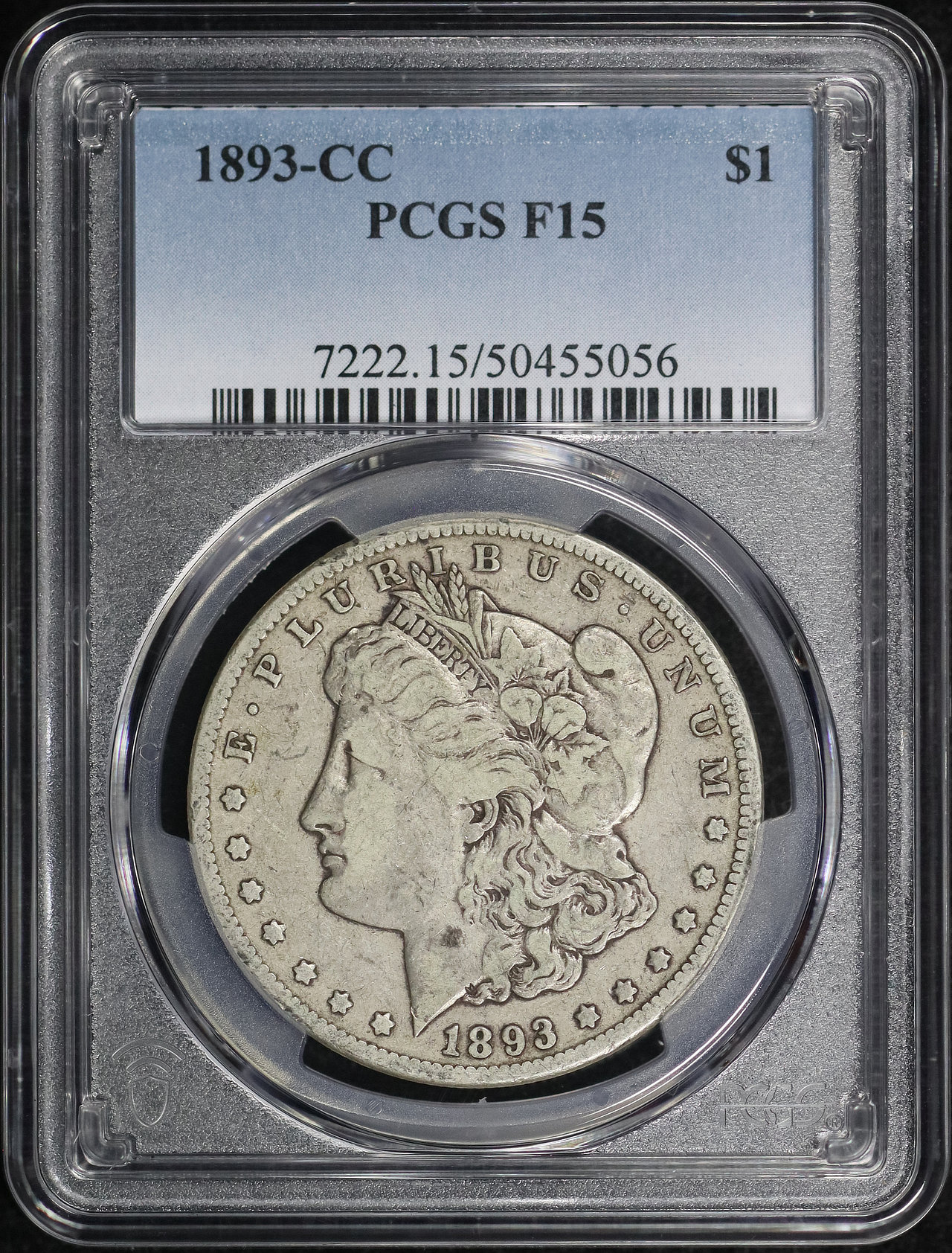 1893-CC Morgan Dollar PCGS F-15 | Northern Nevada Coin