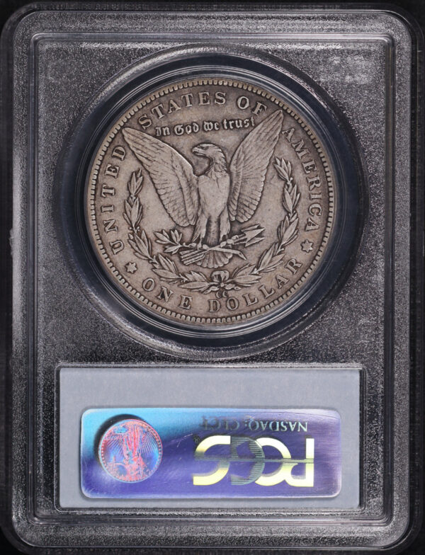 Reverse of this 1893-CC Morgan Dollar PCGS XF-40