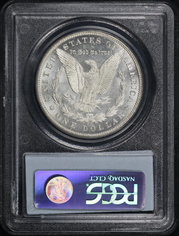 Reverse of this 1893-CC Morgan Dollar PCGS MS-62 CAC