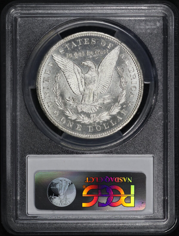 Reverse of this 1893-CC Morgan Dollar PCGS MS-62