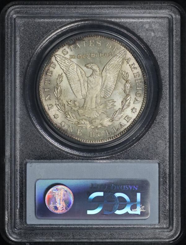 Reverse of this 1893-CC Morgan Dollar PCGS MS-63