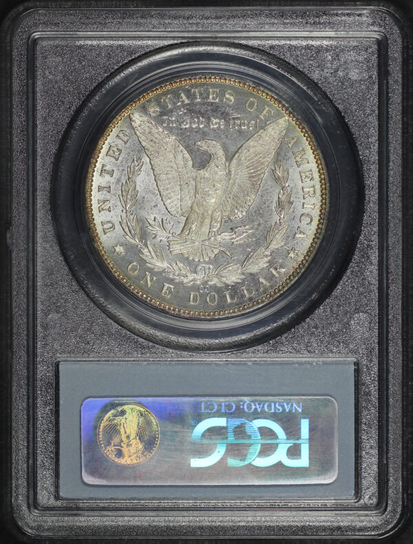 Reverse of this 1893-CC Morgan Dollar PCGS MS-63