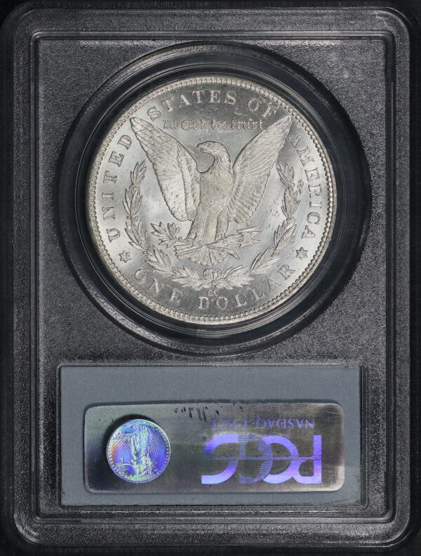 Reverse of this 1893-CC Morgan Dollar PCGS MS-63