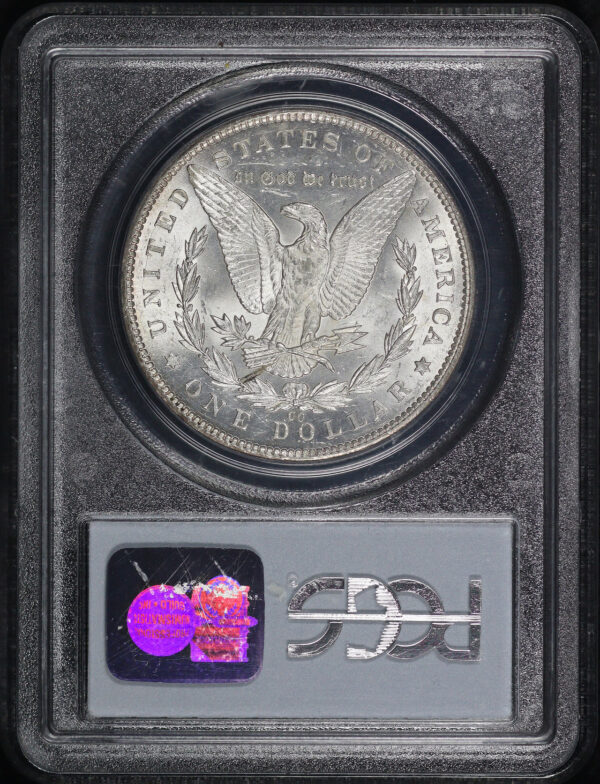 Reverse of this 1893-CC Morgan Dollar PCGS MS-63