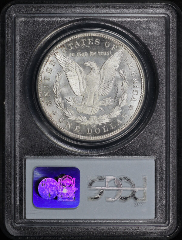 Reverse of this 1893-CC Morgan Dollar PCGS MS-63