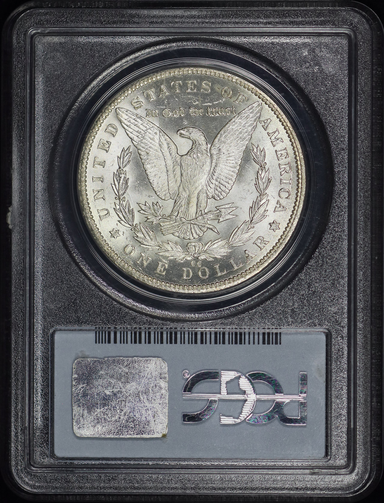 Reverse of this 1893-CC Morgan Dollar PCGS MS-64