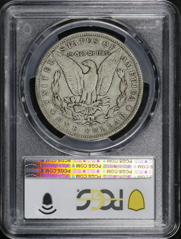 Reverse of this 1893-O Morgan Dollar PCGS VG-08