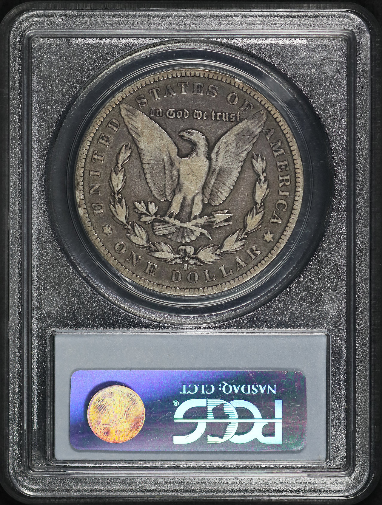 Reverse of this 1893-S Morgan Dollar PCGS VG-10
