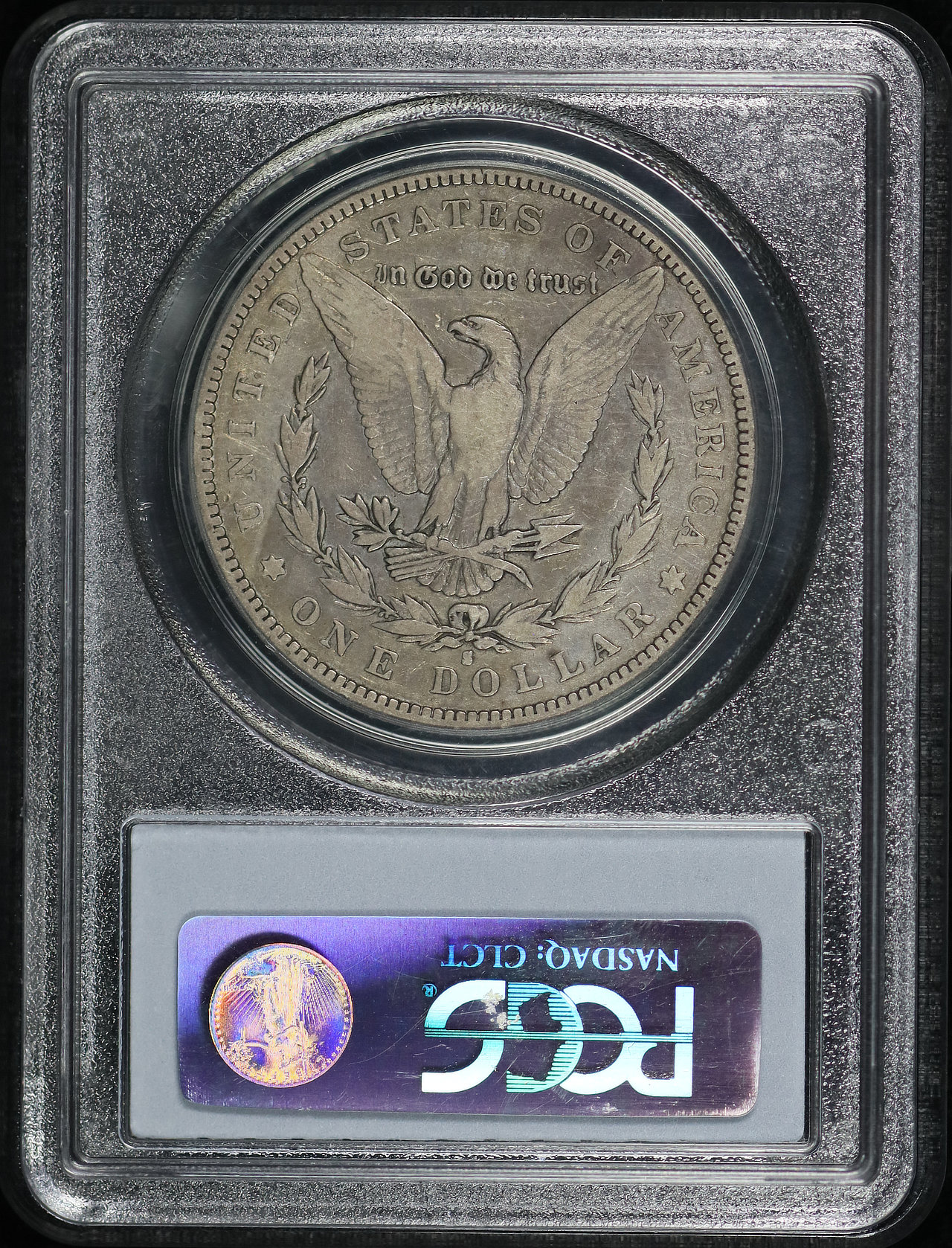Reverse of this 1893-S Morgan Dollar PCGS F-12