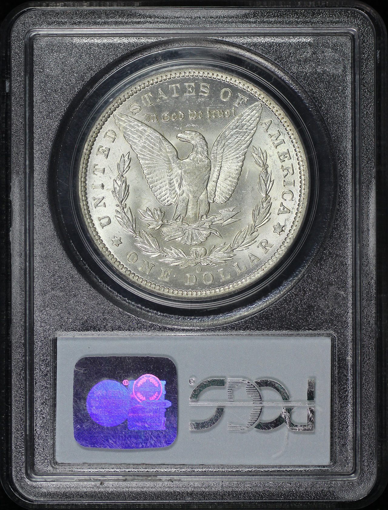 Reverse of this 1894-O Morgan Dollar PCGS MS-60