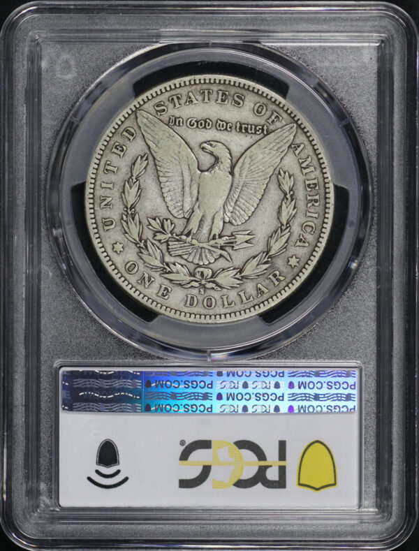 Reverse of this 1894-S Morgan Dollar PCGS F-12
