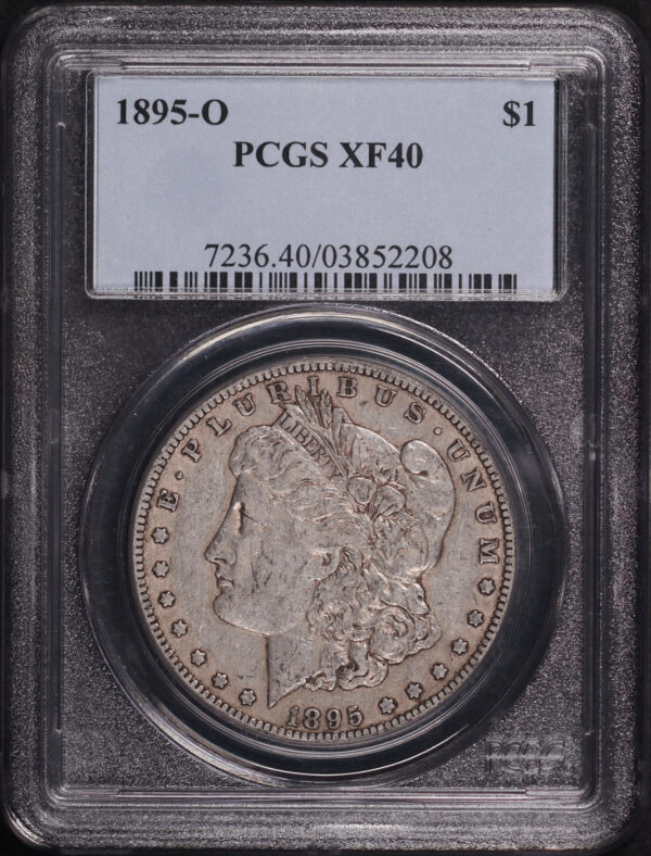 Obverse of this 1895-O Morgan Dollar PCGS XF-40