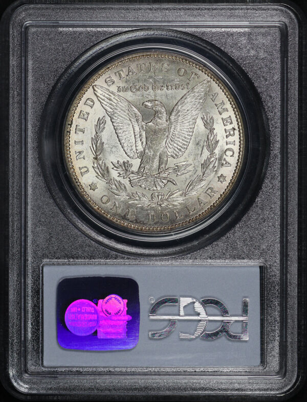Reverse of this 1895-O Morgan Dollar PCGS AU-55