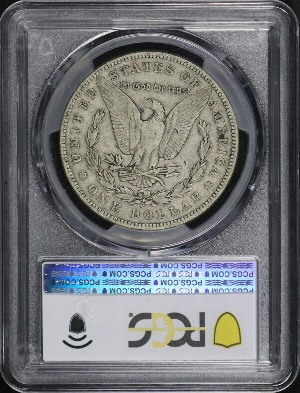 Reverse of this 1895-S Morgan Dollar PCGS F-15