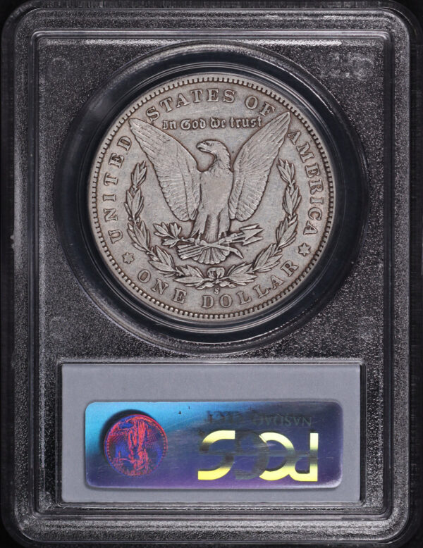 Reverse of this 1895-S Morgan Dollar PCGS XF-40