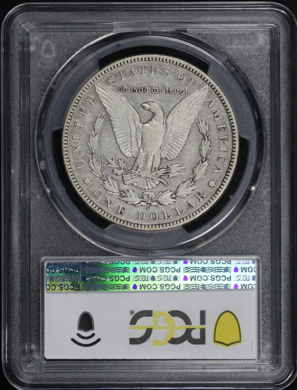 Reverse of this 1895-S Morgan Dollar PCGS XF-45