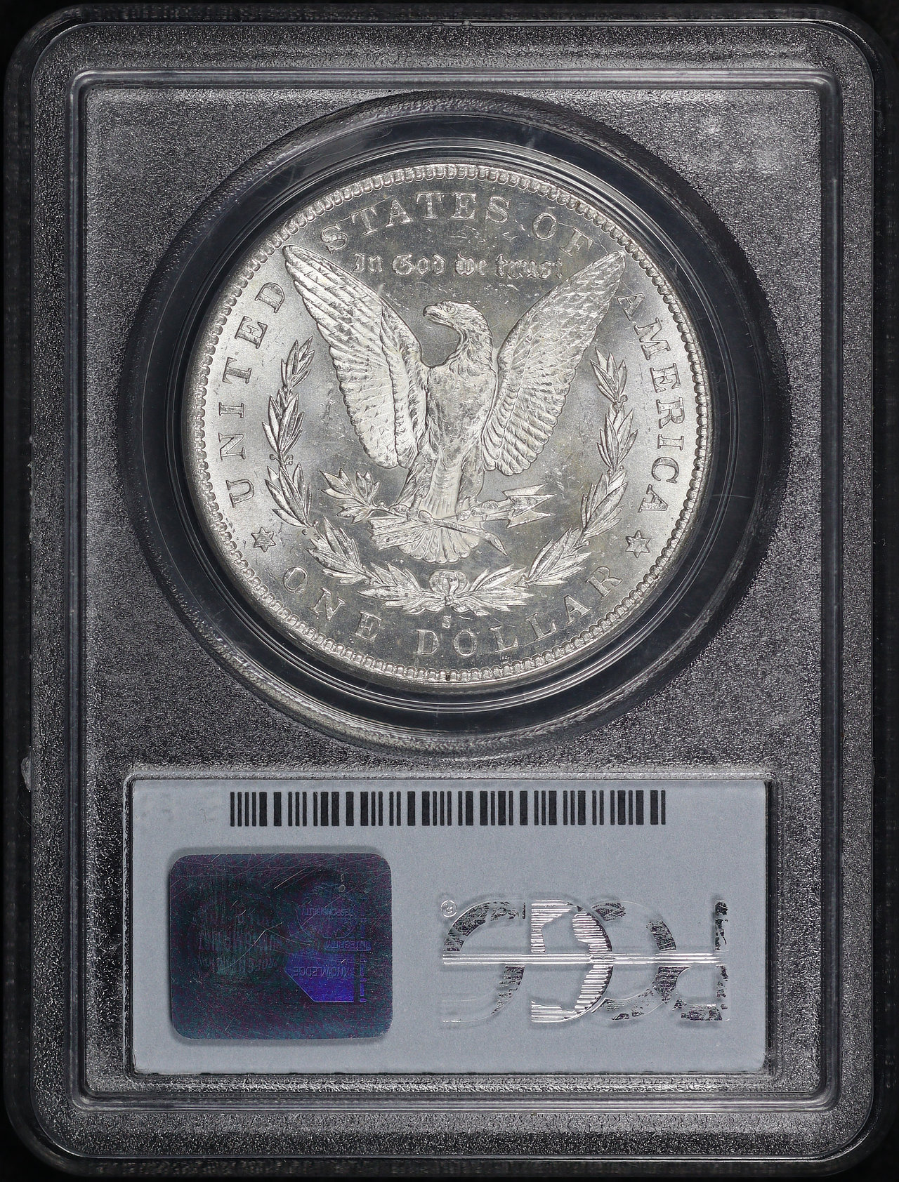 Reverse of this 1895-S Morgan Dollar PCGS MS-63