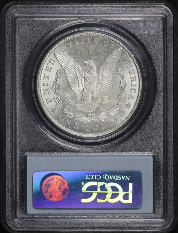 Reverse of this 1896 Morgan Dollar PCGS MS-63