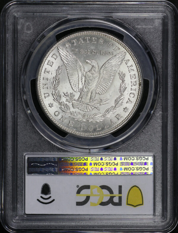 Reverse of this 1896 Morgan Dollar PCGS MS-63