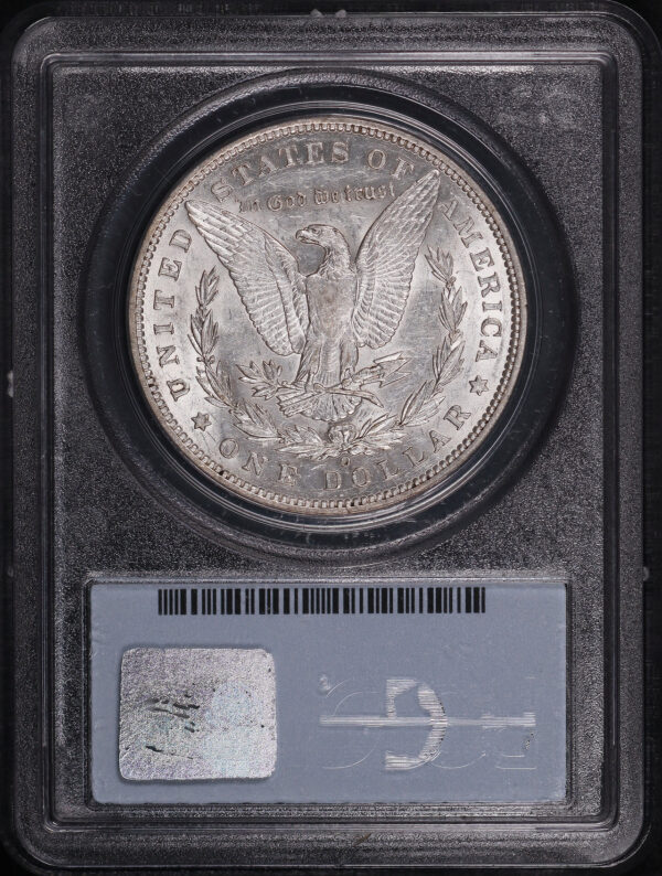 Reverse of this 1896-O Morgan Dollar PCGS AU-53