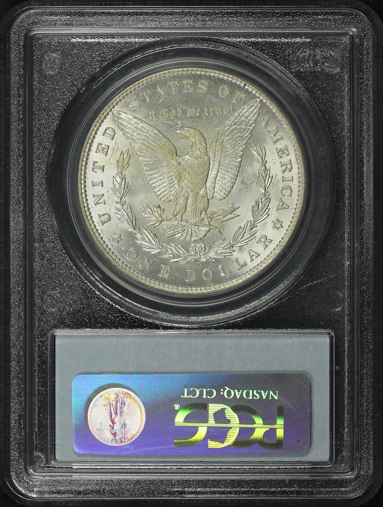 Reverse of this 1896-O Morgan Dollar PCGS MS-60