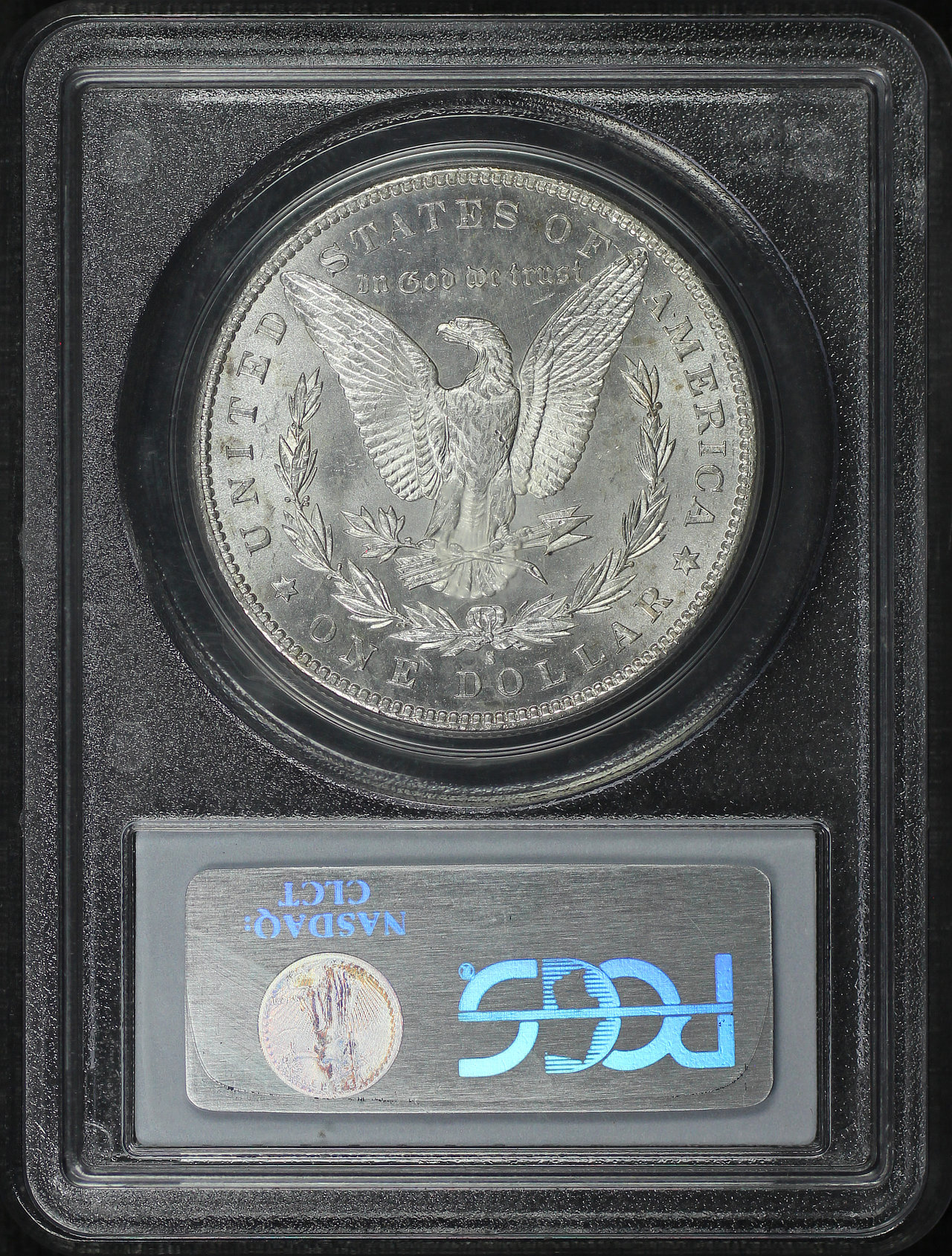 Reverse of this 1896-S Morgan Dollar PCGS MS-62