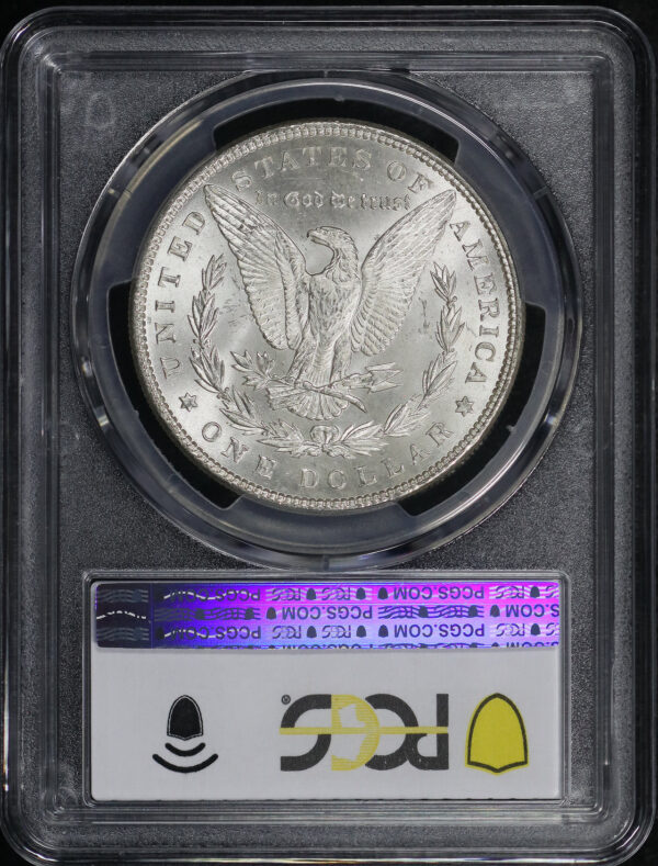 Reverse of this 1897 Morgan Dollar PCGS MS-63