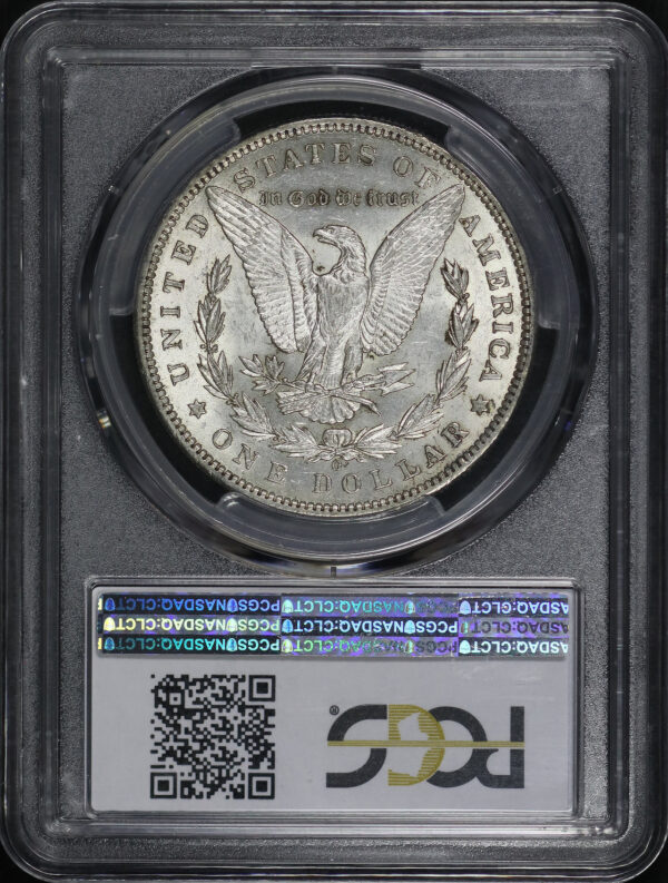 Reverse of this 1897-O Morgan Dollar PCGS AU-58