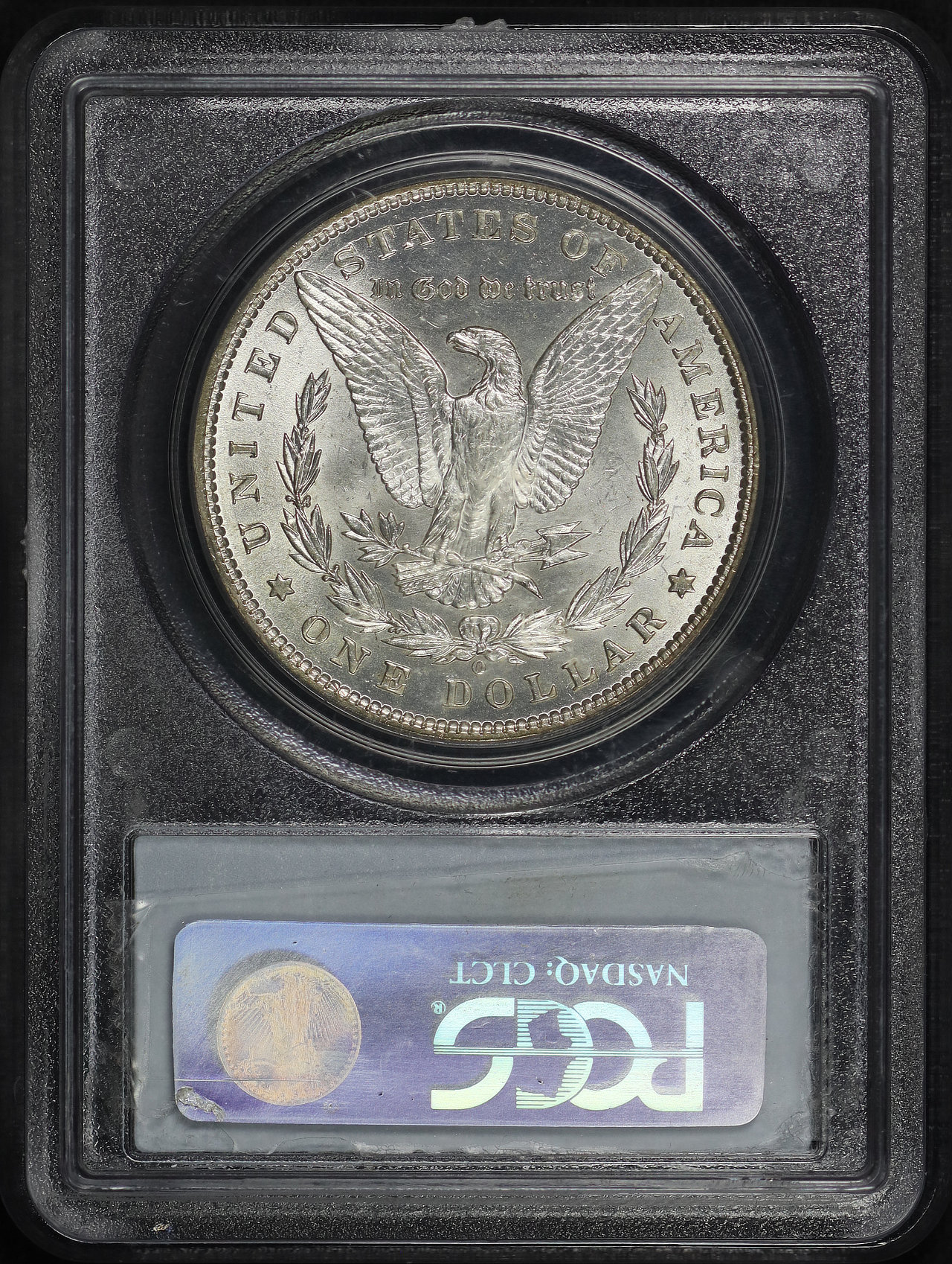 Reverse of this 1897-O Morgan Dollar PCGS MS-62