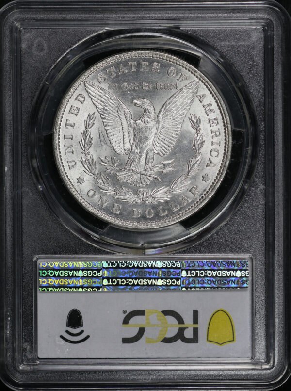 Reverse of this 1898 Morgan Dollar PCGS MS-62