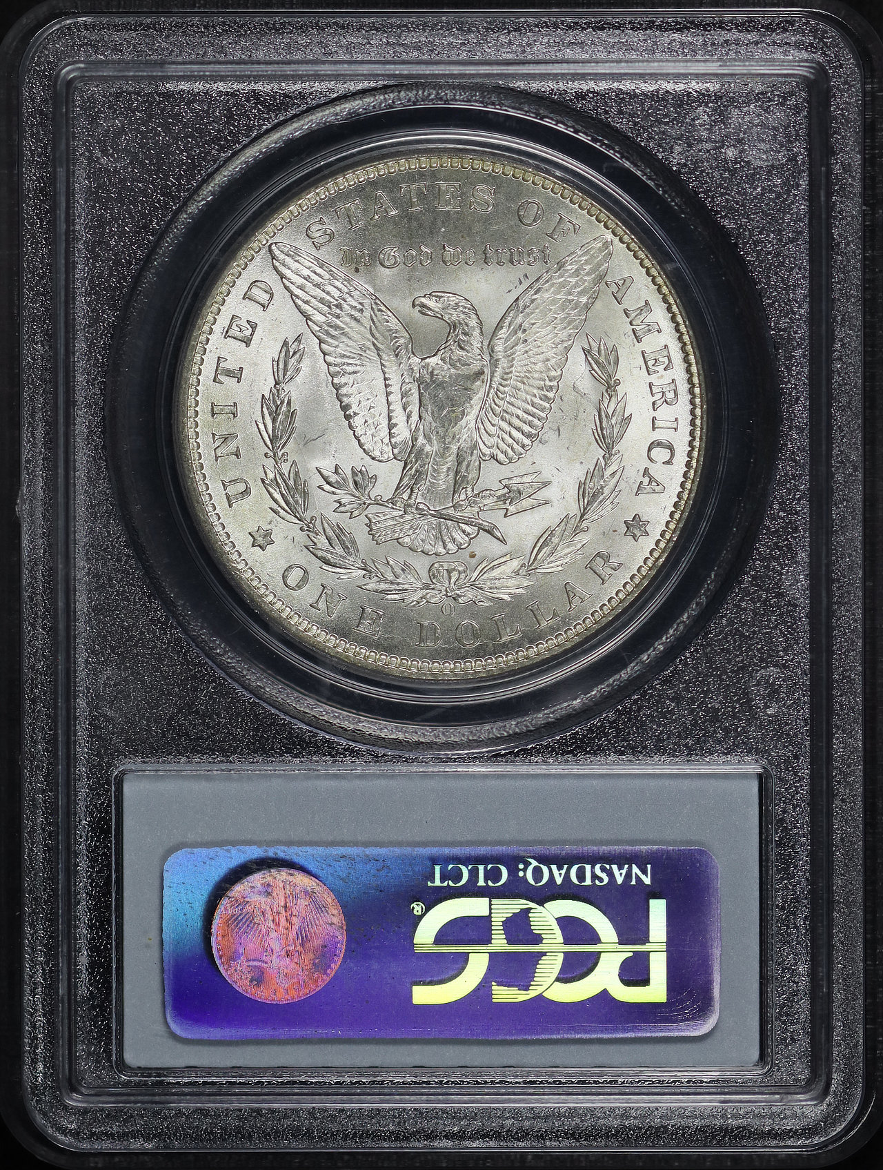 Reverse of this 1898-O Morgan Dollar PCGS MS-63