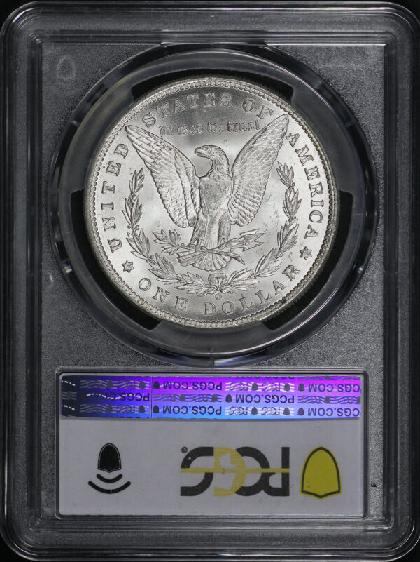 Reverse of this 1898-O Morgan Dollar PCGS MS-63
