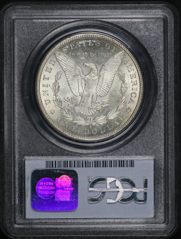 Reverse of this 1898-S Morgan Dollar PCGS MS-63