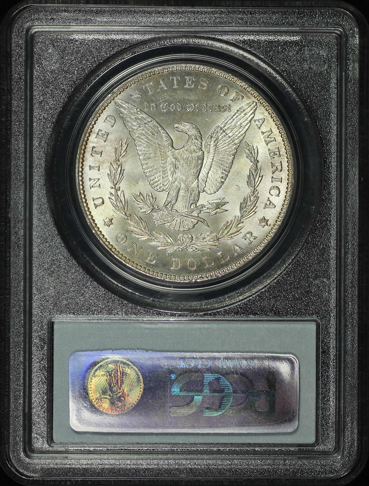 Reverse of this 1899 Morgan Dollar PCGS MS-63