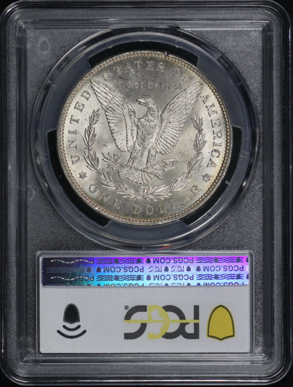 Reverse of this 1899 Morgan Dollar PCGS MS-63
