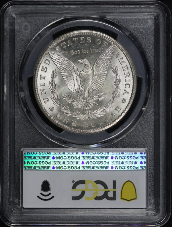 Reverse of this 1900-O Morgan Dollar PCGS MS-63