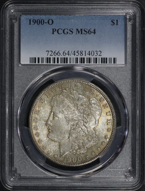 Obverse of this 1900-O Morgan Dollar PCGS MS-64