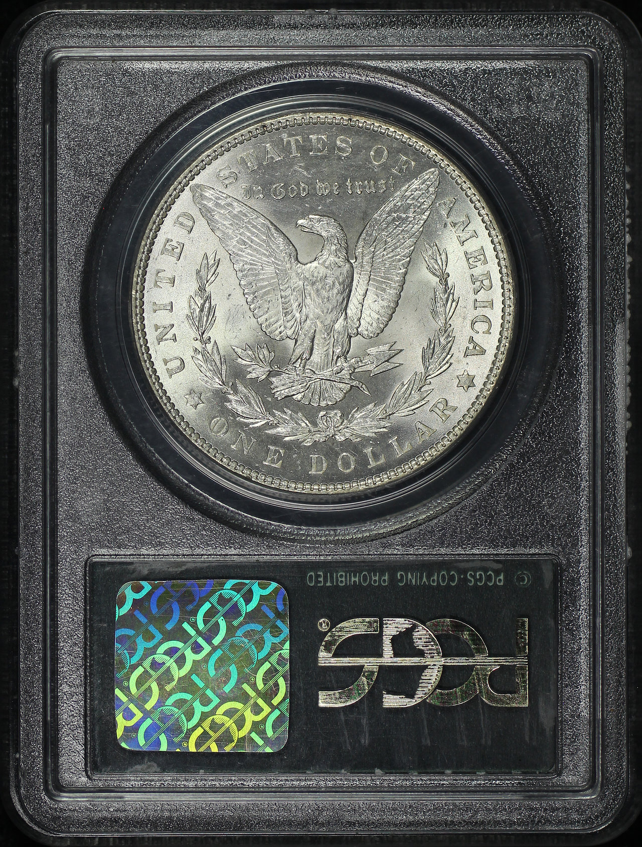Reverse of this 1901 Morgan Dollar PCGS MS-62