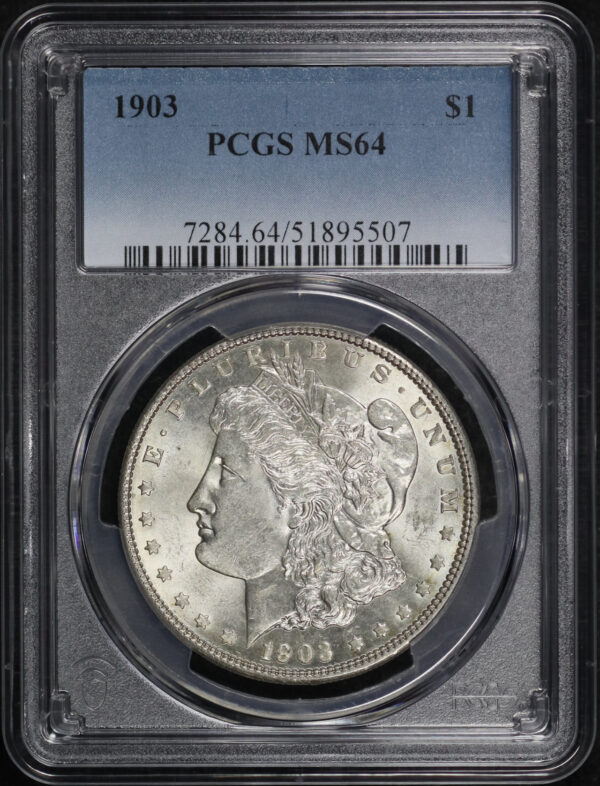 Obverse of this 1903 Morgan Dollar PCGS MS-64