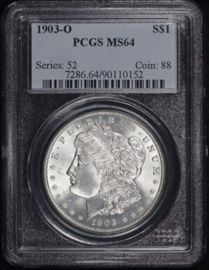 Obverse of this 1903-O Morgan Dollar PCGS MS-64