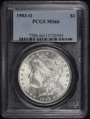 Obverse of this 1903-O Morgan Dollar PCGS MS-66