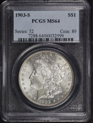 Obverse of this 1903-S Morgan Dollar PCGS MS-64
