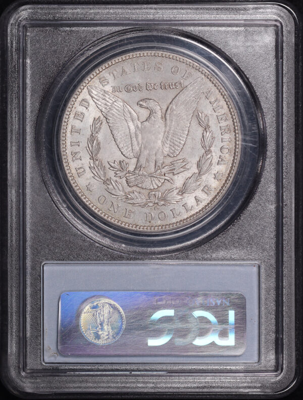 Reverse of this 1904-O Morgan Dollar PCGS AU-58