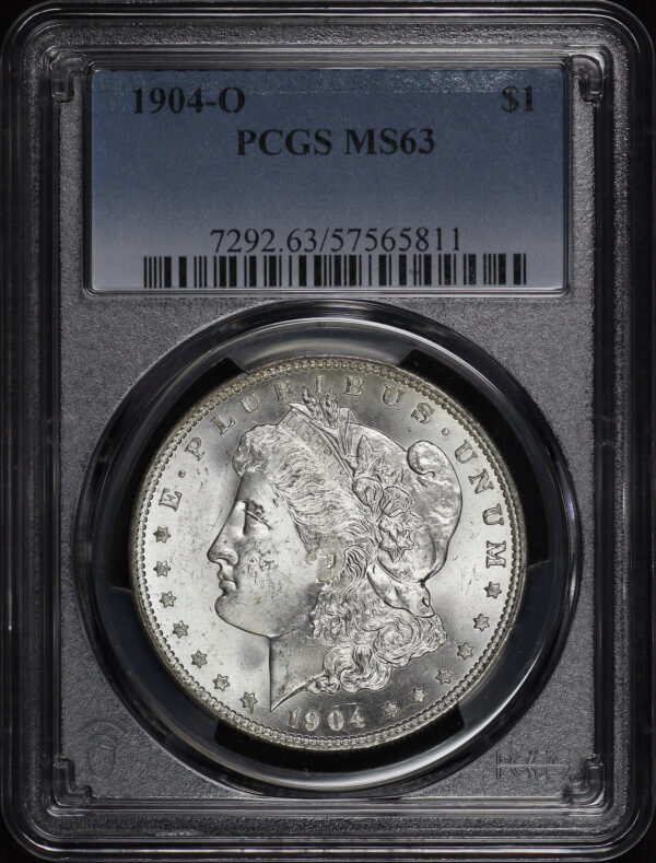 Obverse of this 1904-O Morgan Dollar PCGS MS-63
