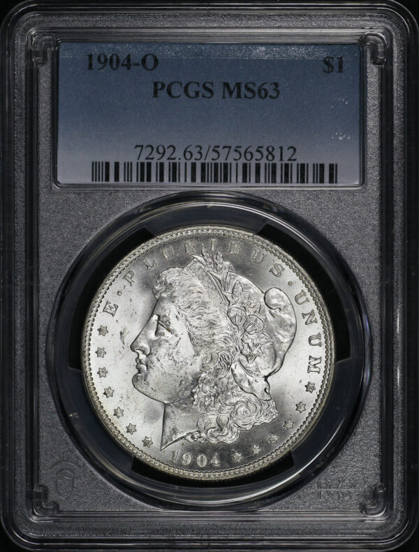 Obverse of this 1904-O Morgan Dollar PCGS MS-63